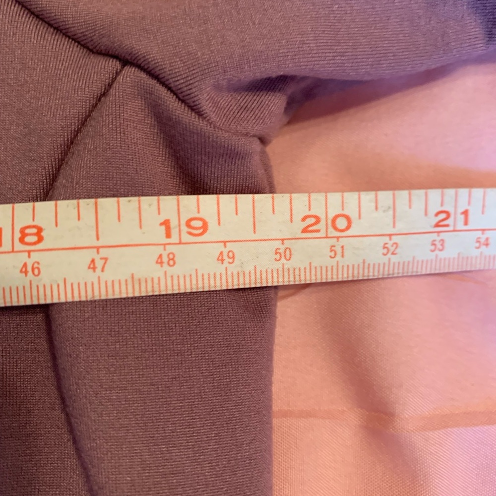 Fabletics zip up jacket w/hood. Purple. Size M. - Picture 6 of 9